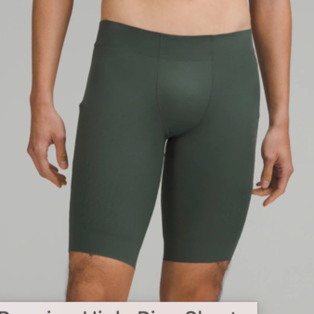 NWT lululemon sense knit running short 10" - Picture 4 of 6